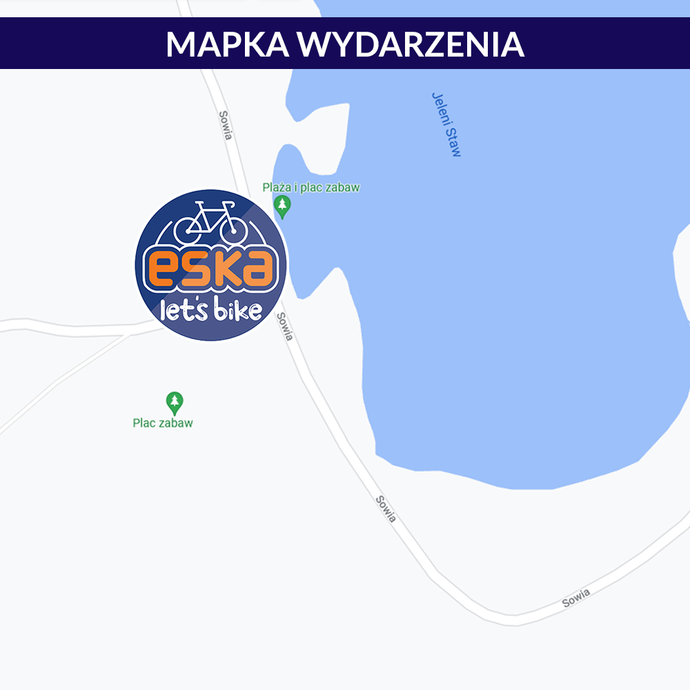 mapka wydarzenia Eska Let's Bike